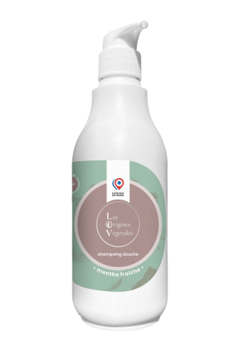 Shampooing douche odeur menthe