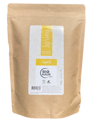 coloration végétale bio reflets dorés intenses