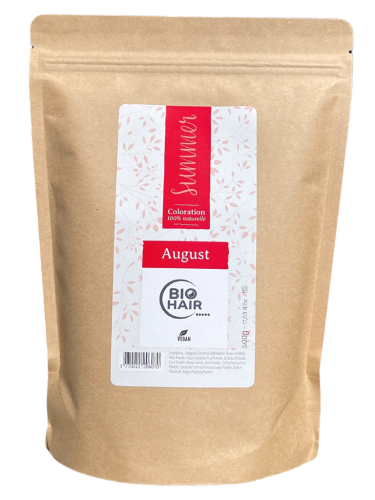 coloration végétale bio rouge irisé