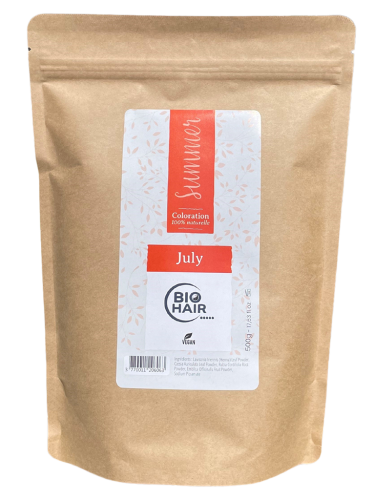 coloration végétale bio rouge cuivré