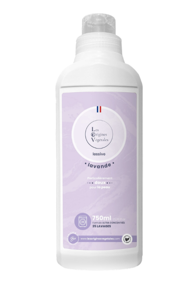 Lessive concentrée BIO odeur lavande