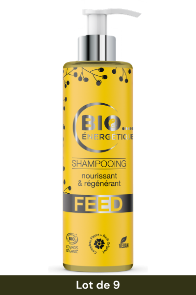 Shampoing bio FEED lot de 9
