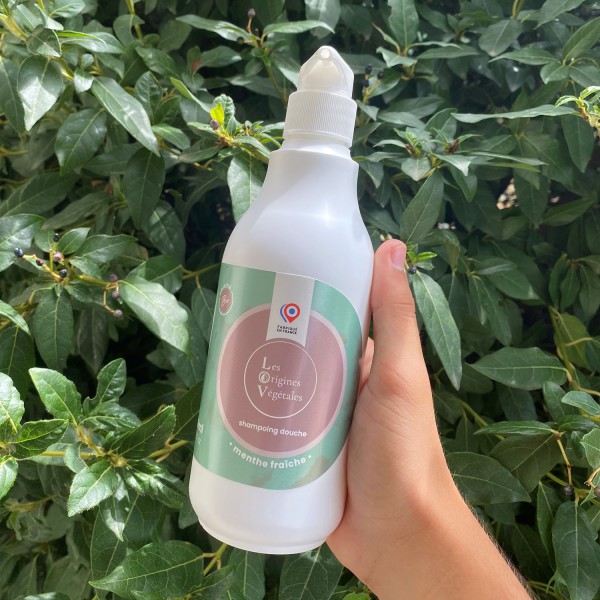 Gel douche shampoing menthe