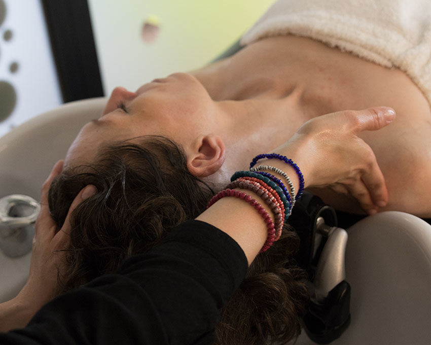 Les bienfaits du massage crânien - Bio HAIR