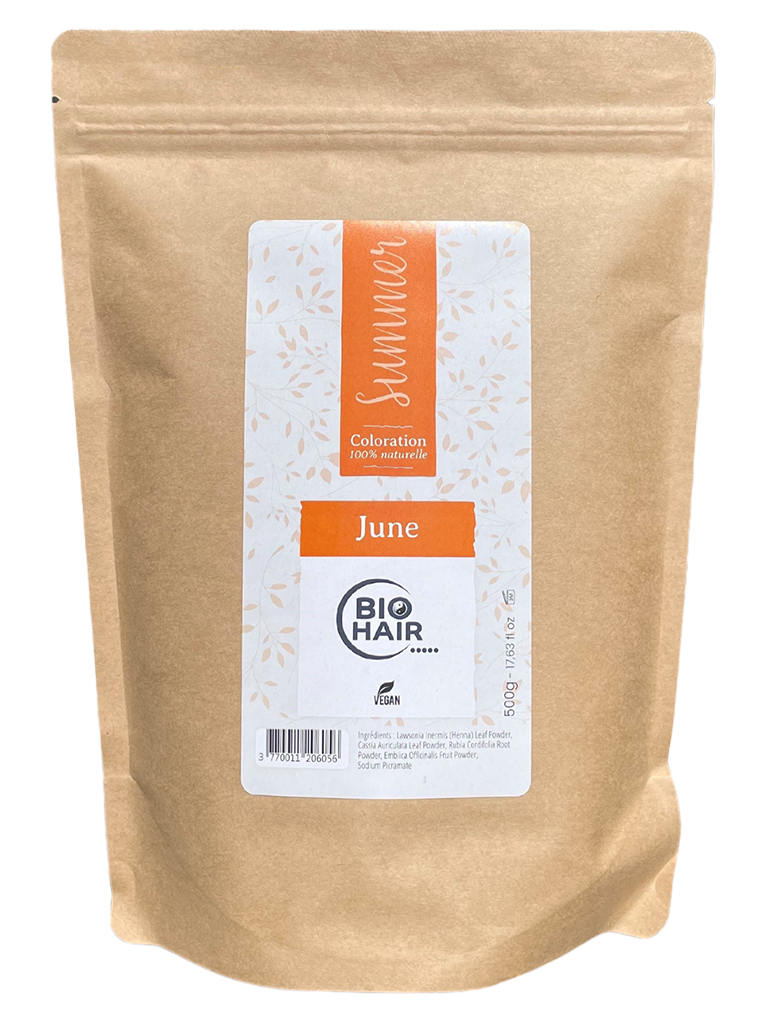 coloration végétale bio cuivrés intenses